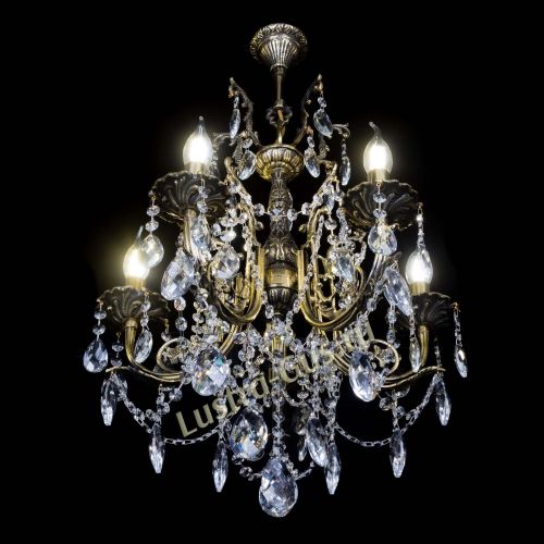 Люстра бронзовая Матильда №5 Баден в Ижевске Гусь Хрустальный