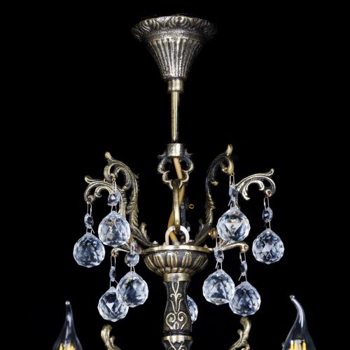 Люстра бронзовая Матильда №5 Шар в Ижевске Гусь Хрустальный