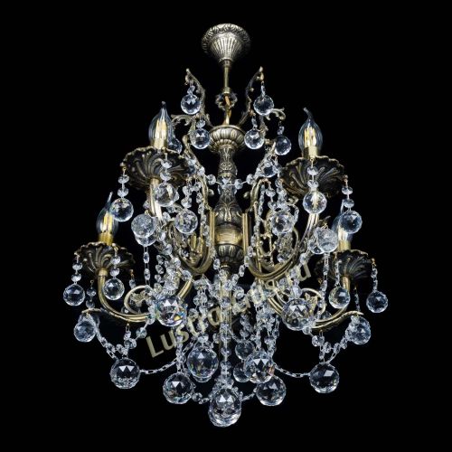 Люстра бронзовая Матильда №5 Шар в Ижевске Гусь Хрустальный