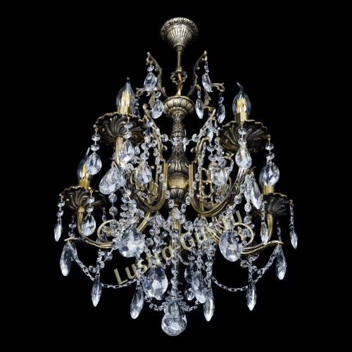 Люстра бронзовая Матильда №5 Журавлик в Ижевске Гусь Хрустальный