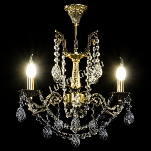 Люстра Мелания 2 лампы Баден в Ижевске Гусь Хрустальный