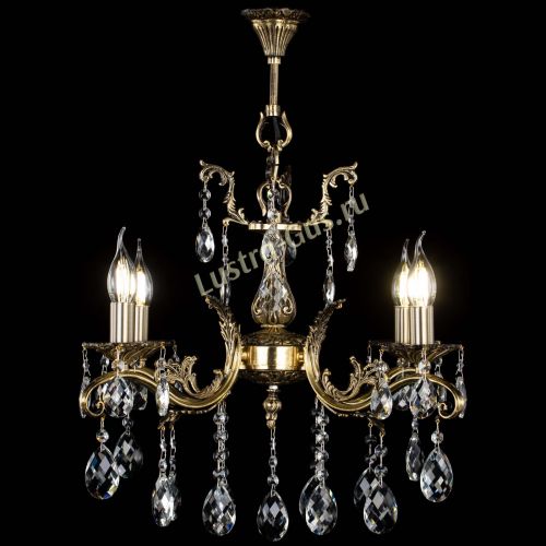 Люстра бронзовая Милана №4/2 баден в Ижевске Гусь Хрустальный