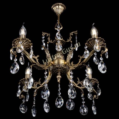 Люстра бронзовая Милана №4/2 баден в Ижевске Гусь Хрустальный