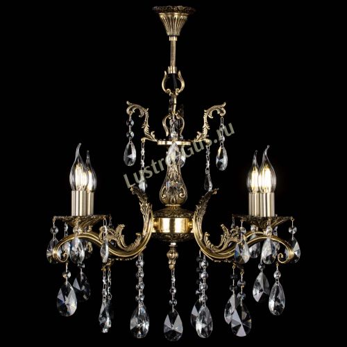 Люстра бронзовая Милана №4/2 лучик в Ижевске Гусь Хрустальный