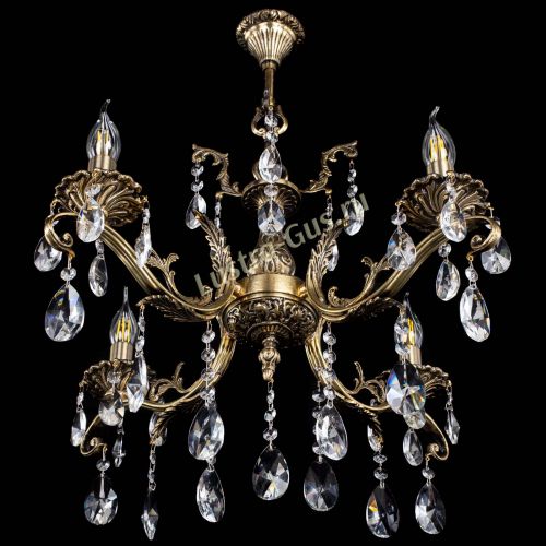 Люстра бронзовая Милана №4/2 лучик в Ижевске Гусь Хрустальный