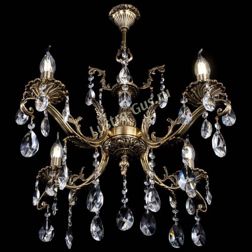 Люстра бронзовая Милана №4/2 лучик в Ижевске Гусь Хрустальный