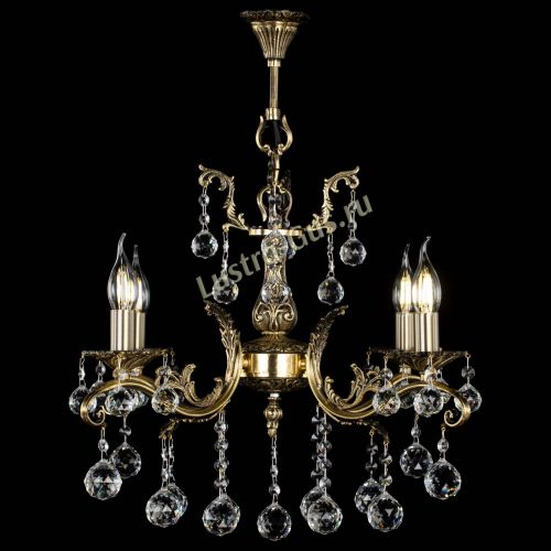 Люстра бронзовая Милана №4/2 шар в Ижевске Гусь Хрустальный