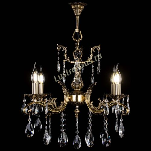 Люстра бронзовая Милана №4/2 журавлик в Ижевске Гусь Хрустальный