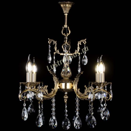 Люстра бронзовая Милана №4/2 звездочка в Ижевске Гусь Хрустальный