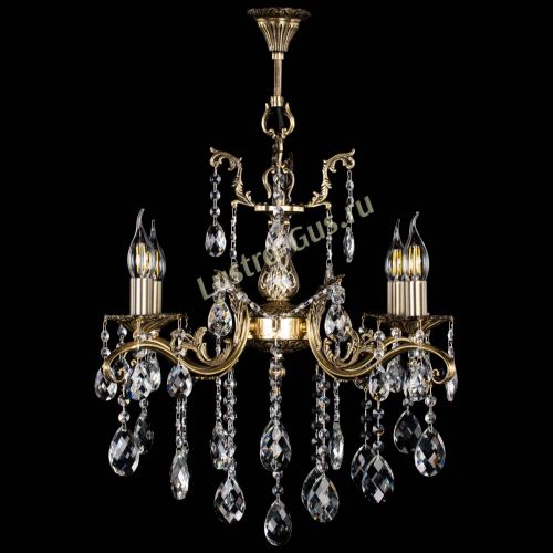 Люстра бронзовая Милана №4 баден в Ижевске Гусь Хрустальный