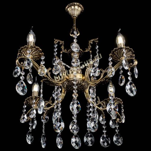 Люстра бронзовая Милана №4 баден в Ижевске Гусь Хрустальный