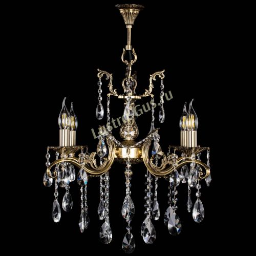 Люстра бронзовая Милана №4 лучик в Ижевске Гусь Хрустальный