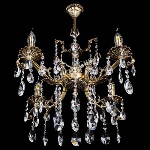 Люстра бронзовая Милана №4 лучик в Ижевске Гусь Хрустальный