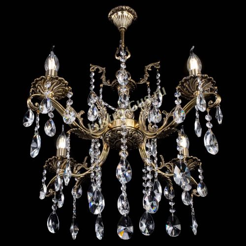 Люстра бронзовая Милана №4 лучик в Ижевске Гусь Хрустальный