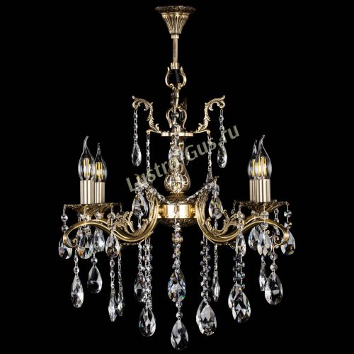 Люстра бронзовая Милана №4 журавлик в Ижевске Гусь Хрустальный