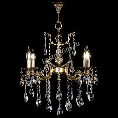 Люстра бронзовая Милана №4 журавлик в Ижевске Гусь Хрустальный