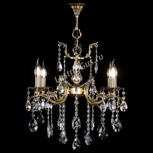 Люстра бронзовая Милана №4 звездочка в Ижевске Гусь Хрустальный