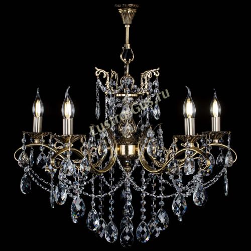 Люстра бронзовая Милана №5/1 баден в Ижевске Гусь Хрустальный