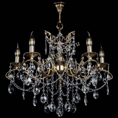 Люстра бронзовая Милана №5/1 баден в Ижевске Гусь Хрустальный