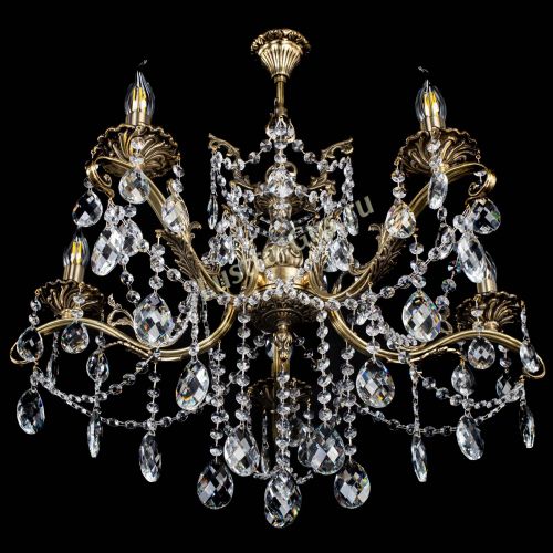 Люстра бронзовая Милана №5/1 баден в Ижевске Гусь Хрустальный