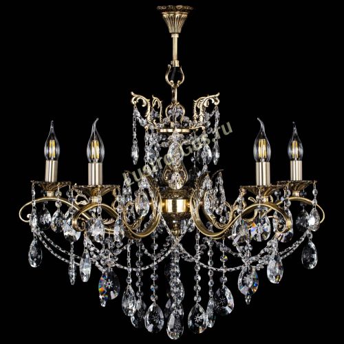 Люстра бронзовая Милана №5/1 звездочка в Ижевске Гусь Хрустальный