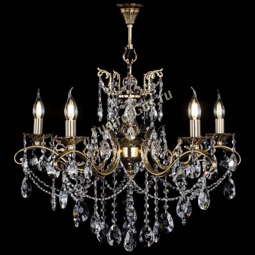 Люстра бронзовая Милана №5/1 звездочка в Ижевске Гусь Хрустальный