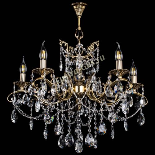 Люстра бронзовая Милана №5/1 звездочка в Ижевске Гусь Хрустальный