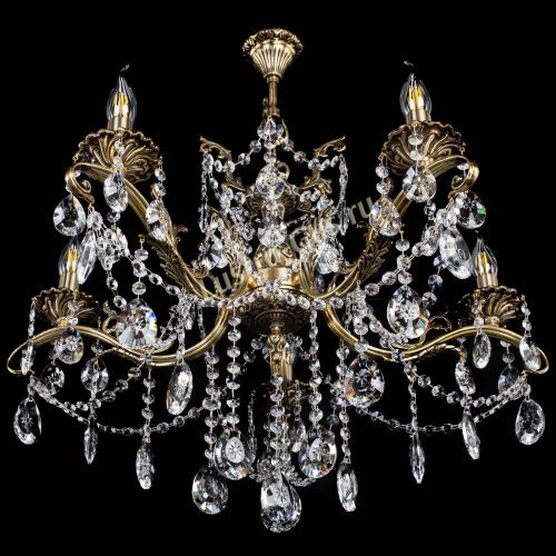 Люстра бронзовая Милана №5/1 звездочка в Ижевске Гусь Хрустальный