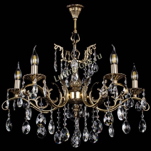 Люстра бронзовая Милана №5/2 баден в Ижевске Гусь Хрустальный