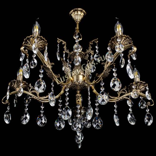 Люстра бронзовая Милана №5/2 баден в Ижевске Гусь Хрустальный