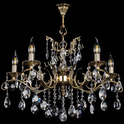 Люстра бронзовая Милана №5/2 звездочка в Ижевске Гусь Хрустальный