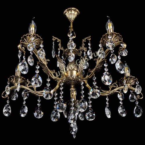 Люстра бронзовая Милана №5/2 звездочка в Ижевске Гусь Хрустальный