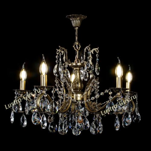Люстра бронзовая Милана №5 в Ижевске Гусь Хрустальный