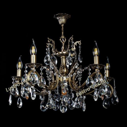 Люстра бронзовая Милана №5 в Ижевске Гусь Хрустальный