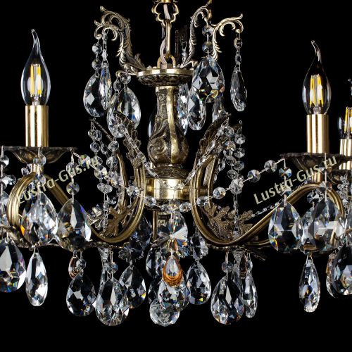 Люстра бронзовая Милана №5 в Ижевске Гусь Хрустальный