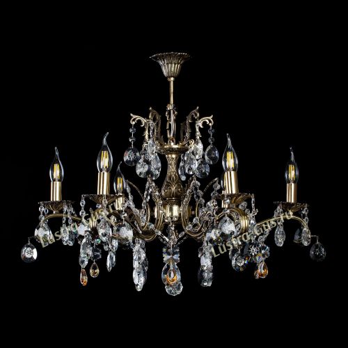 Люстра бронзовая Милана №6 Звездочка в Ижевске Гусь Хрустальный