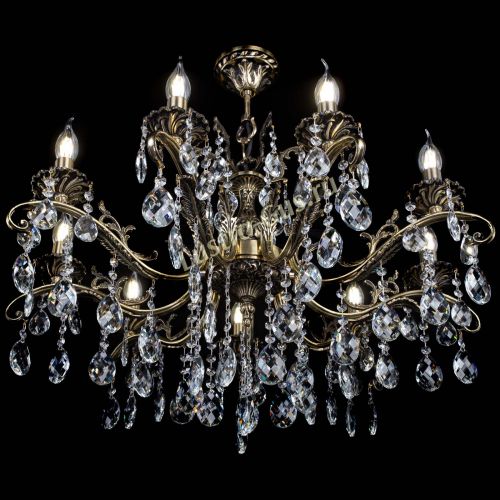 Люстра бронзовая Милана №9/2 баден в Ижевске Гусь Хрустальный