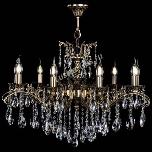 Люстра бронзовая Милана №9/2 журавлик в Ижевске Гусь Хрустальный