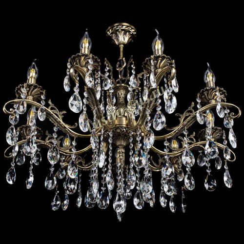 Люстра бронзовая Милана №9/2 журавлик в Ижевске Гусь Хрустальный