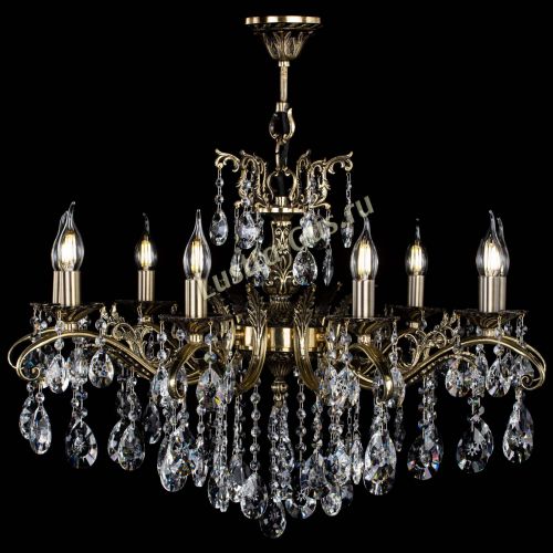 Люстра бронзовая Милана №9/2 звездочка в Ижевске Гусь Хрустальный