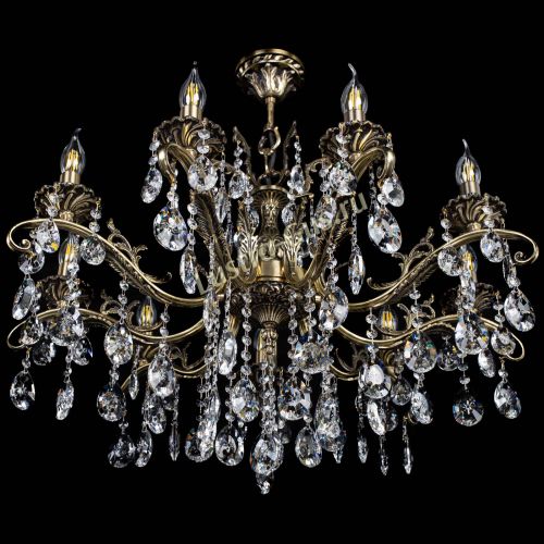 Люстра бронзовая Милана №9/2 звездочка в Ижевске Гусь Хрустальный