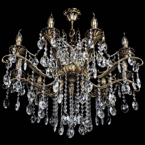 Люстра бронзовая Милана №9 баден в Ижевске Гусь Хрустальный