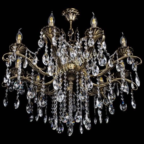 Люстра бронзовая Милана №9 журавлик в Ижевске Гусь Хрустальный