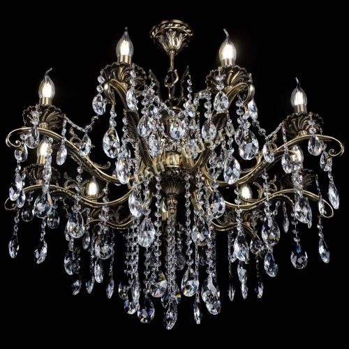 Люстра бронзовая Милана №9 журавлик в Ижевске Гусь Хрустальный