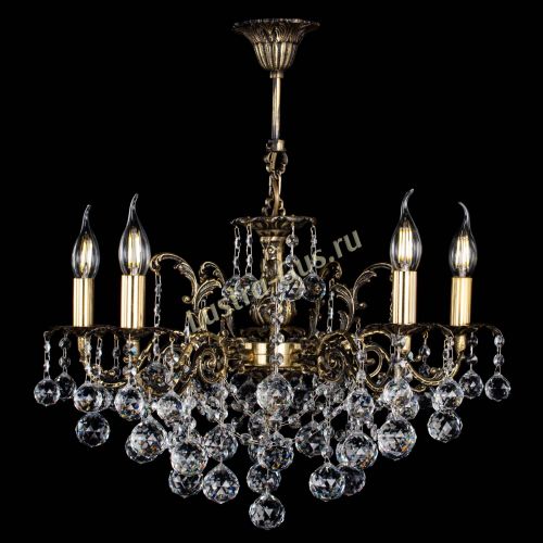 Люстра бронзовая Муза №5 шар в Ижевске Гусь Хрустальный