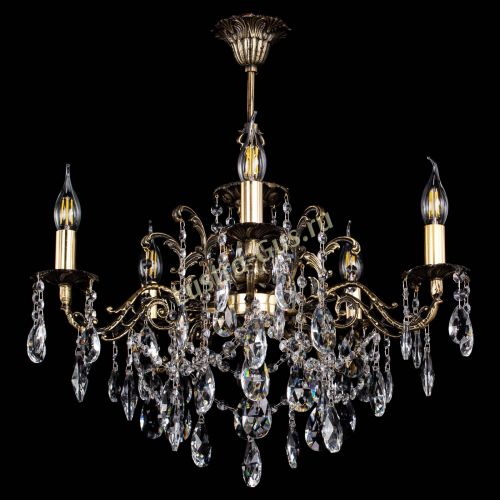 Люстра бронзовая Муза №5 журавлик в Ижевске Гусь Хрустальный