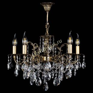 Бронзовая люстра Люстра бронзовая Муза №5 звездочка