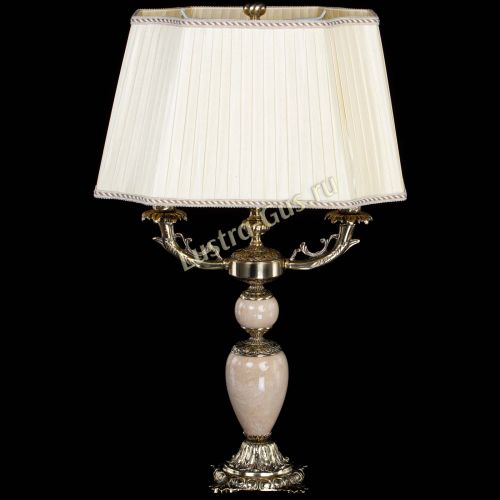 Бронзовая настольная лампа Антик №2 с камнем в Ижевске Бронзовая настольная лампа Антик №2 с камнем в Ижевске