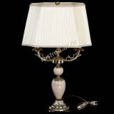 Бронзовая настольная лампа Антик №2 с камнем в Ижевске Бронзовая настольная лампа Антик №2 с камнем в Ижевске