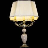 Бронзовая настольная лампа Антик №2 с камнем в Ижевске Бронзовая настольная лампа Антик №2 с камнем в Ижевске